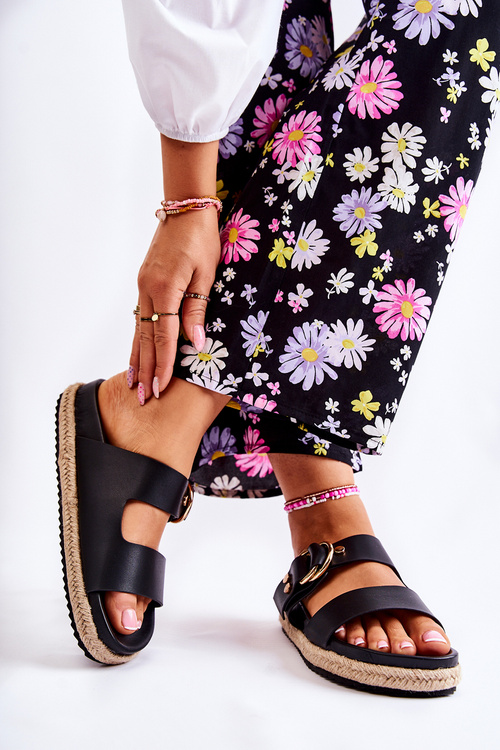 Модні жіночі тапочки Black Penelope