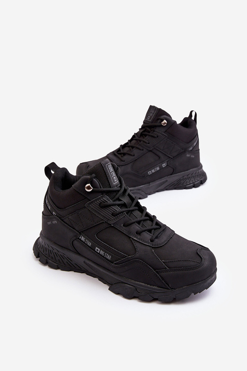 Чоловічі м'які трекінгові черевики Black Big Star MM174164