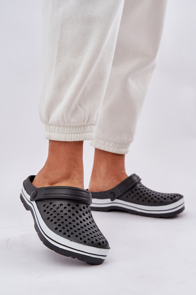 Легкі Пінні Жіночі Сабо Чорні Ardanica