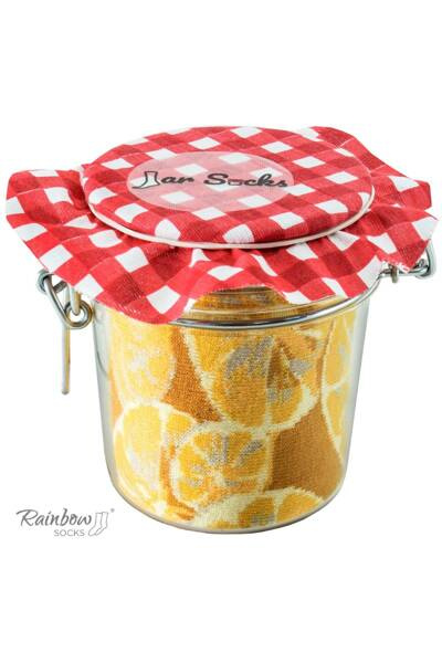 Веселка Шкарпетки Лимони Морква Горошок В Баночці 2 Пара