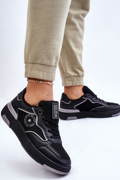 Жіноче спортивне взуття Big Star LL274443 чорно-сірий