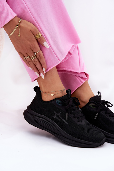 Спортивне Взуття Кросівки Жіночі Big Star RR274A144 HI-POLY SYSTEM Чорні