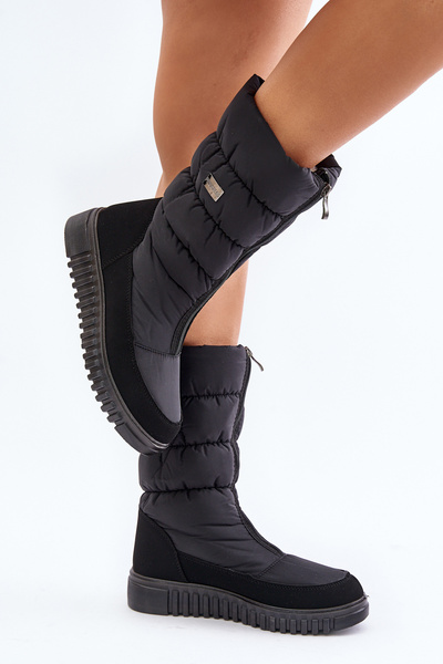 Жіночі снігові черевики Progress PROGJ-22-136 Чорні