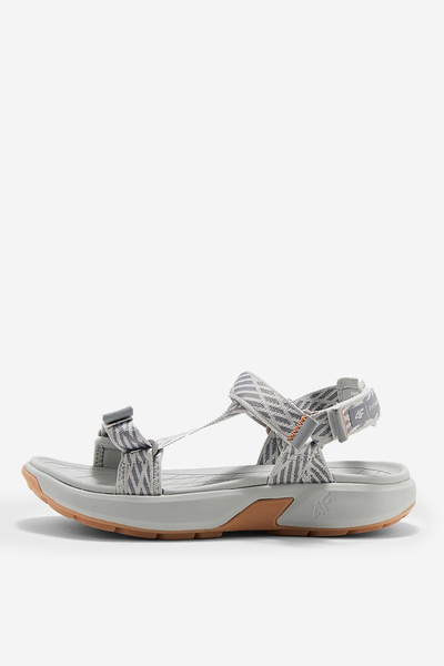 Жіночі спортивні босоніжки 4FRSS24FSANF049-26S світло-сірі