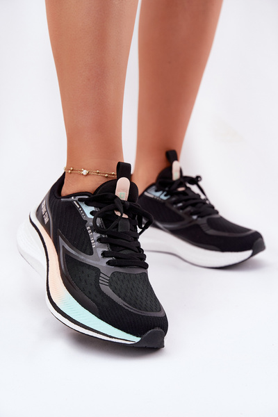 Жіноче Спортивне Взуття Big Star RR274A160 HI-POLY SYSTEM Чорне