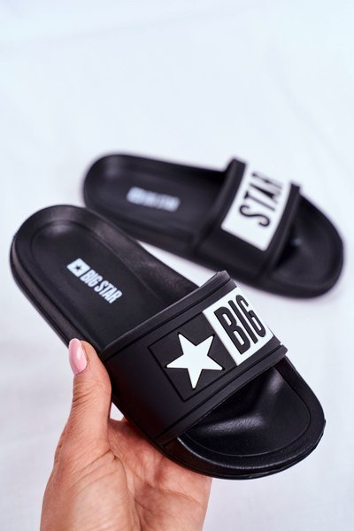 Дитячі шльопанці Big Star чорні DD374150