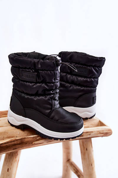 Дитячі снігові черевики на повзунках Big Star KK374235 Чорні