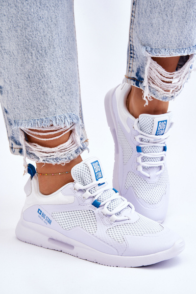 Жіноче спортивне взуття Кросівки Big Star LL274373 Білі
