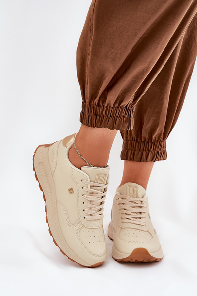 Легке Спортивне Взуття Для Жінок Big Star RR274630 HI-POLY SYSTEM Бежеві