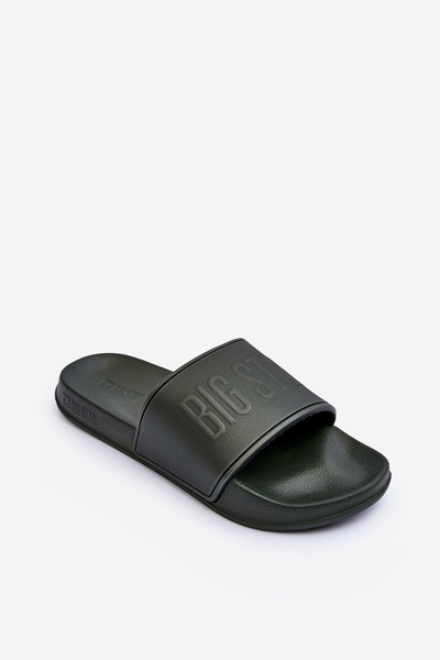 Чоловічі тапочки з піни Big Star MM174324 Dark Green
