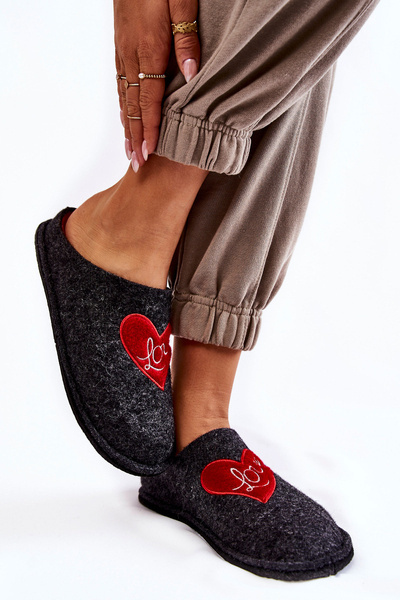 Домашні тапочки Big Star KK276019 Black and Red