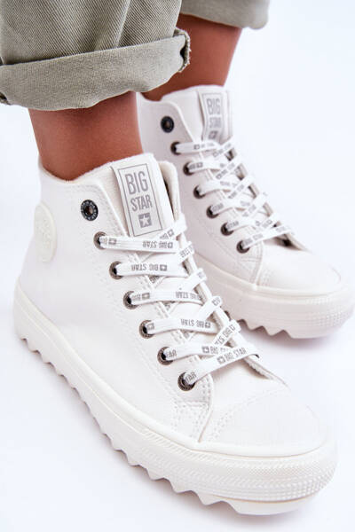 Жіночі кросівки Big Star High Warm White GG274108