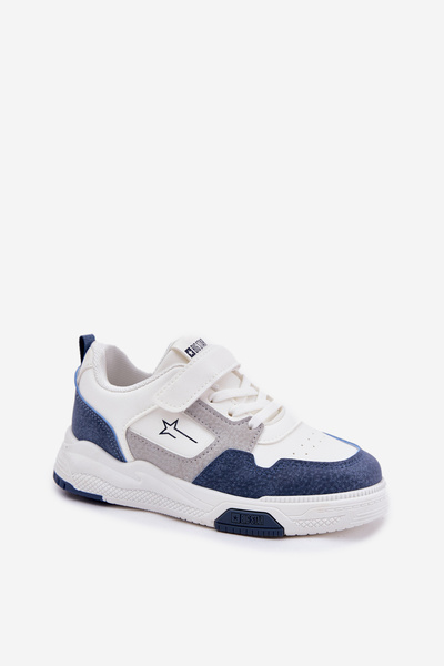 Легкі Дитячі Кросівки Big Star RR374052 Біло-Сині