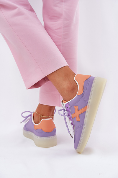 Низьке Жіноче Спортивне Взуття Фіолетове Zelevelis