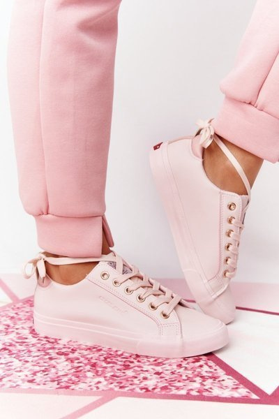 Жіночі шкіряні кросівки CROSS JEANS HH2R4004C Рожеві