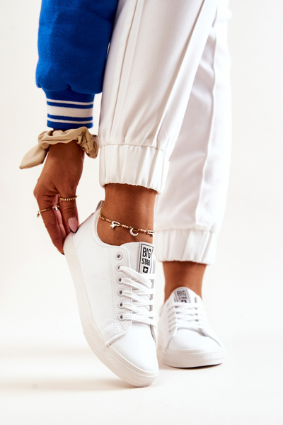 Шкіряні тенісні туфлі Big Star JJ274311 Білі