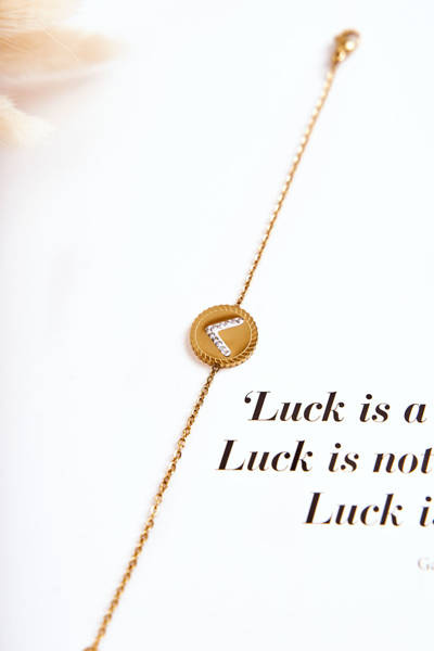 Жіночий знаменитий браслет з орнаментом і фіанітами