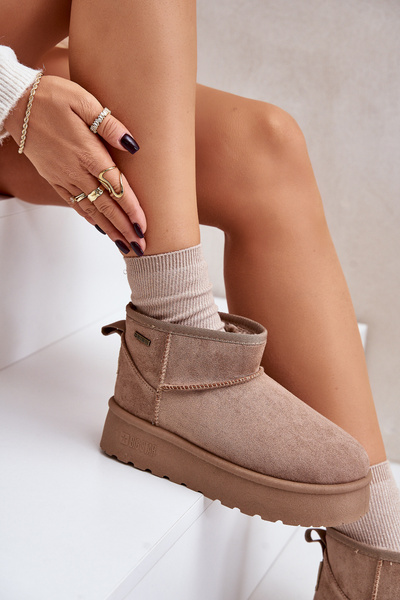 Черевики на платформі Big Star OO274A100 бежевого кольору