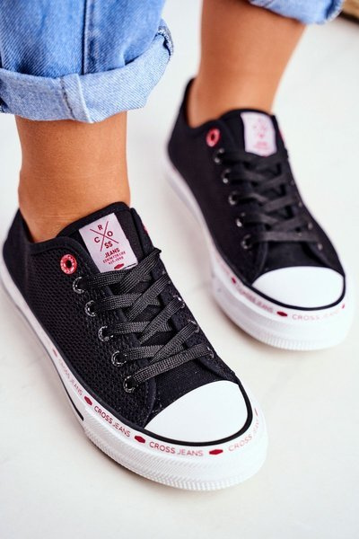 Жіночі кросівки Cross Jeans Black Mesh FF2R4015C