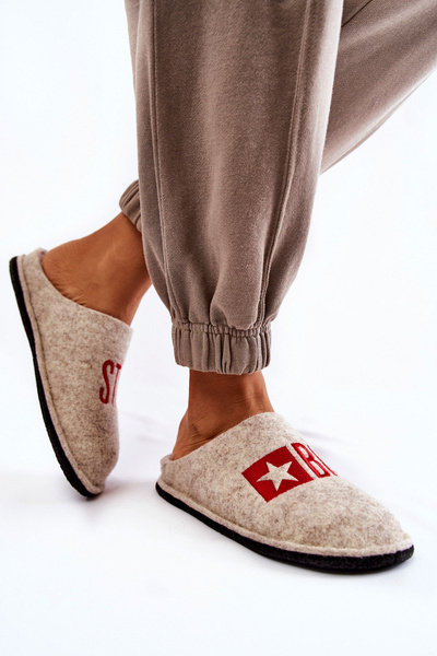 Домашні тапочки Big Star KK276021 Beige