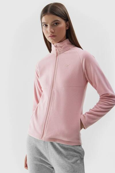 Polar з коміром-стійкою 4F звичайний жіночий 4FAW23TFLEF146-65S рожевий