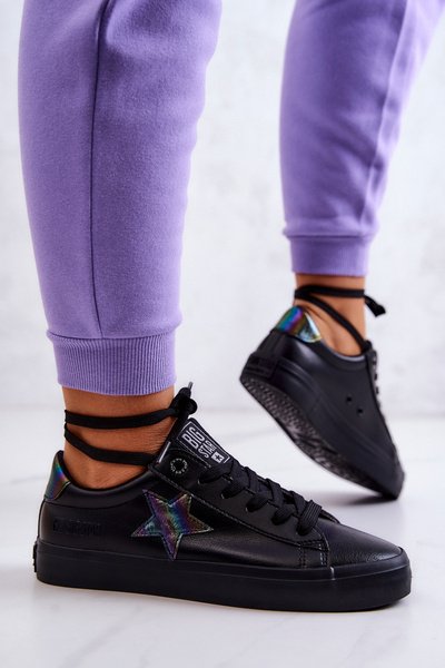 Шкіряні кросівки Star Big Star JJ274243 Чорні