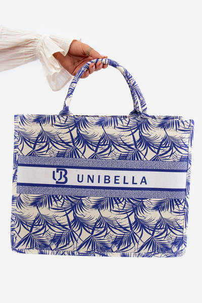 Велика темно-синя сумка Mooch з малюнком