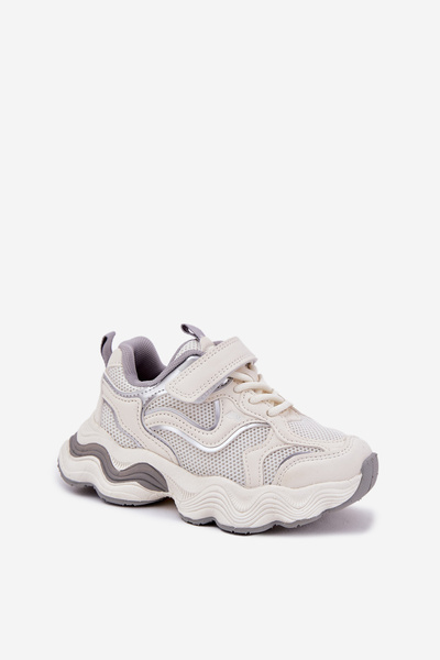 Дитячі Кросівки На Грубій Підошві Білі Lianees