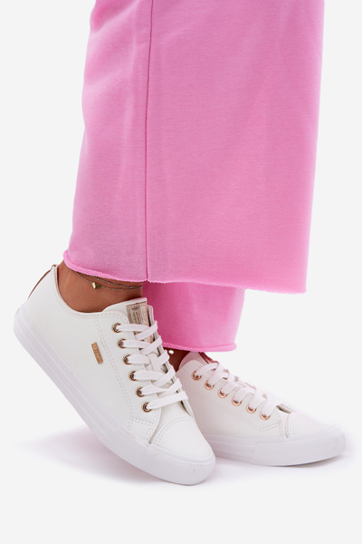 Жіночі Кросівки З Еко Шкіри Big Star RR274748 Білі