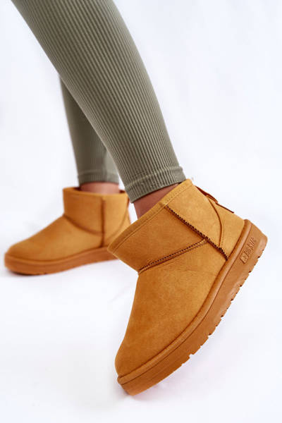 Жіночі теплі зимові черевики Big Star KK274289 Коричневий