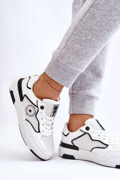 Жіноче спортивне взуття Big Star LL274440 Чорно-біле