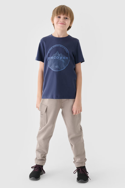 Спортивні штани для хлопчиків Joggery Grey 4FJWAW24TTROM760-26S