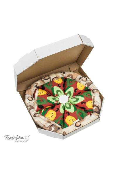 Піца Rainbow Socks 4 пари вегетаріанська