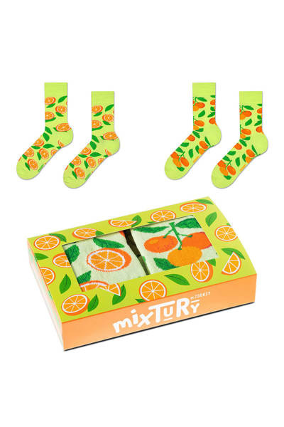 Sockenset Zooxy mixTURY Oranges 2 пар