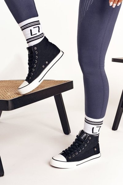 Жіночі високі кросівки Big Star DD274330 Чорні