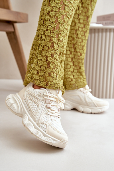 Жіночі спортивні кросівки бежеві Timoci