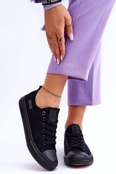 Жіночі низькі кросівки Big Star KK274009 Чорні