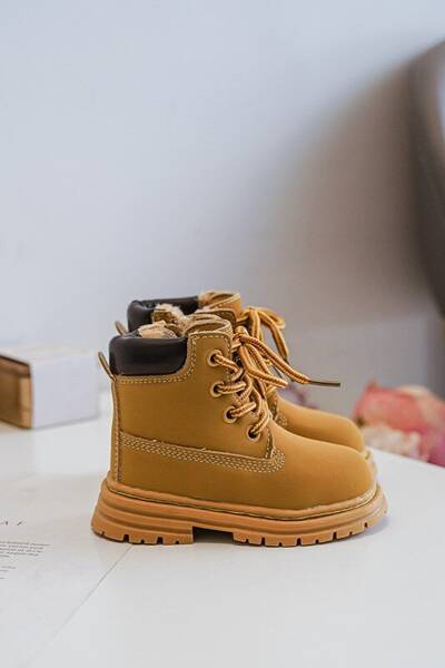 Дитячі черевики Trapper на блискавці Camel Bansi