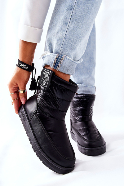 Жіночі зимові черевики Big Star 274120 Чорні