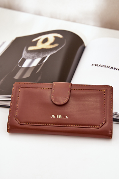 Жіночий Гаманець З Еко Шкіри Коричневий Калінесса