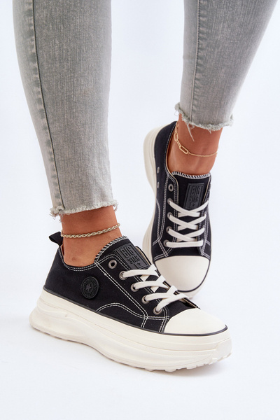 Жіночі кросівки на масивній підошві Big Star NN274125 Чорні