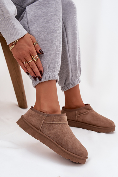 Жіночі зимові черевики з теплою підкладкою темно-сірі Serenne