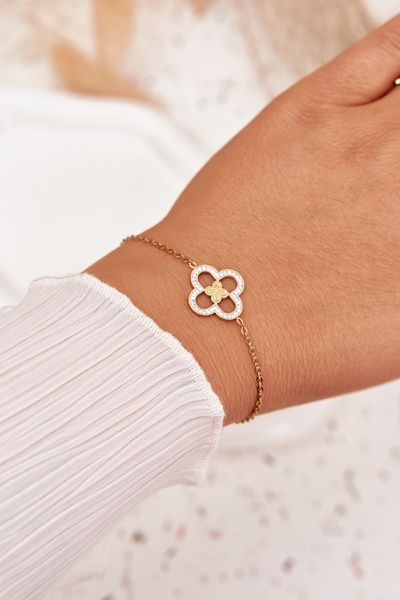 Жіночий браслет із медичної сталі Золото