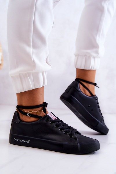 Жіночі низькі кросівки Cross Jeans JJ2R4054C чорні