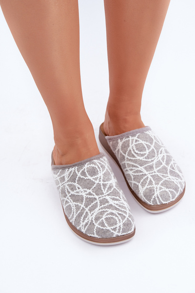 Блискучі Жіночі Тапочки Inblu CT000028 Сірі