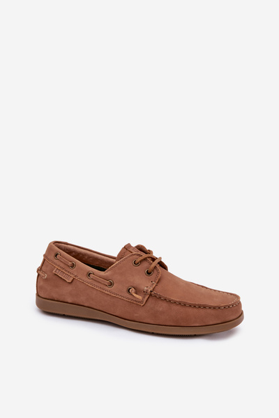 Чоловічі Шкіряні Мокасини Big Star RR174162 Верблюд