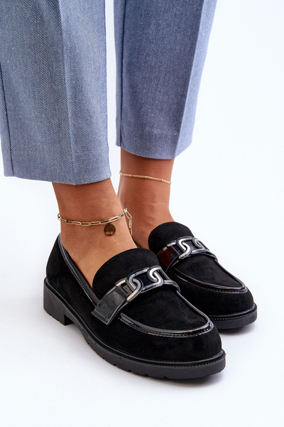 Замшеві мокасини для жінок S.Barski HY350A