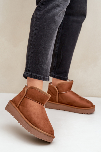 Жіночі Чоботи На Платформі D.Franklin DFSH370010 Коричневі