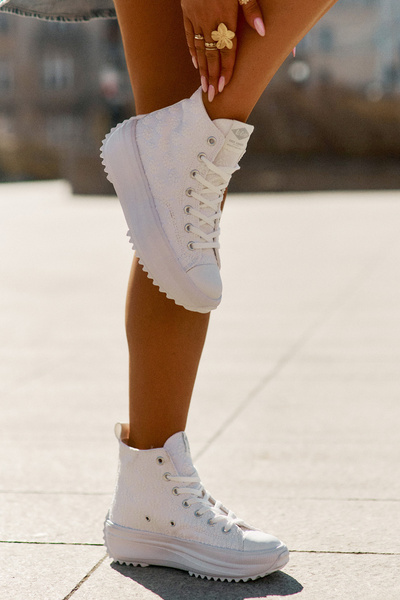 Високі Жіночі Кросівки Lee Cooper LCW-25-31-3461L Білі