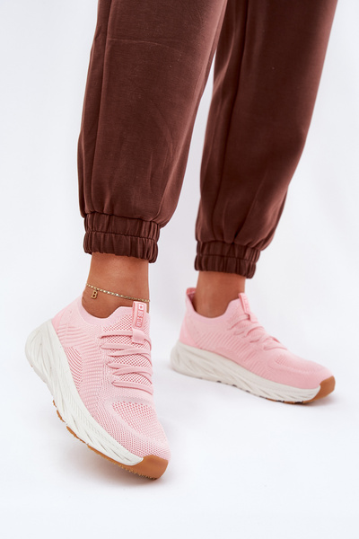 Зручне Жіноче Спортивне Взуття Big Star RR274A131 HI-POLY SYSTEM Рожеве